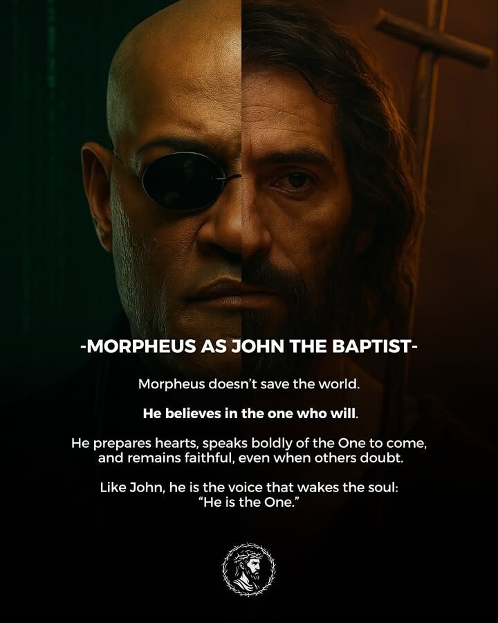 MORPHEUS AS JOHN THE BAPTIST