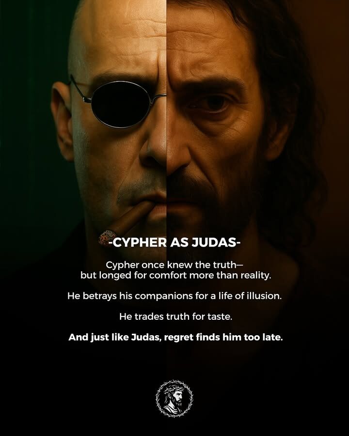 CYPHER AS JUDAS
