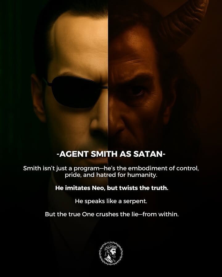 AGENT SMITH AS SATAN