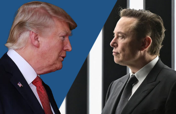 Donald Trump and Elon Musk